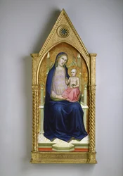 Thronende Madonna